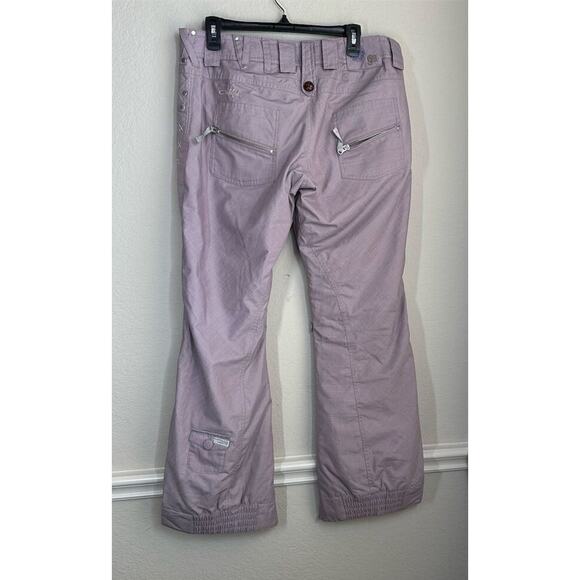 Oakley Women's Purple Gretchen Bleiler Insulated Snowboard Pants Size M - Picture 5 of 15